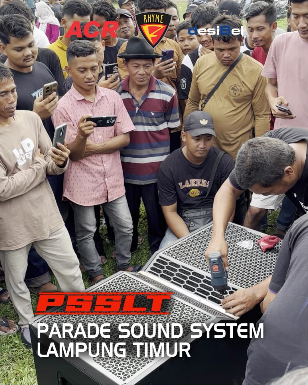 BECOMING THE SOLE SPONSOR, ACR RHYME DESIBEL LIVENS UP THE PSSLT EVENT IN EAST LAMPUNG