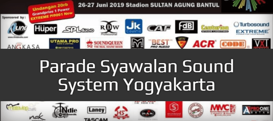Syawalan Sound System Parade Yogyakarta