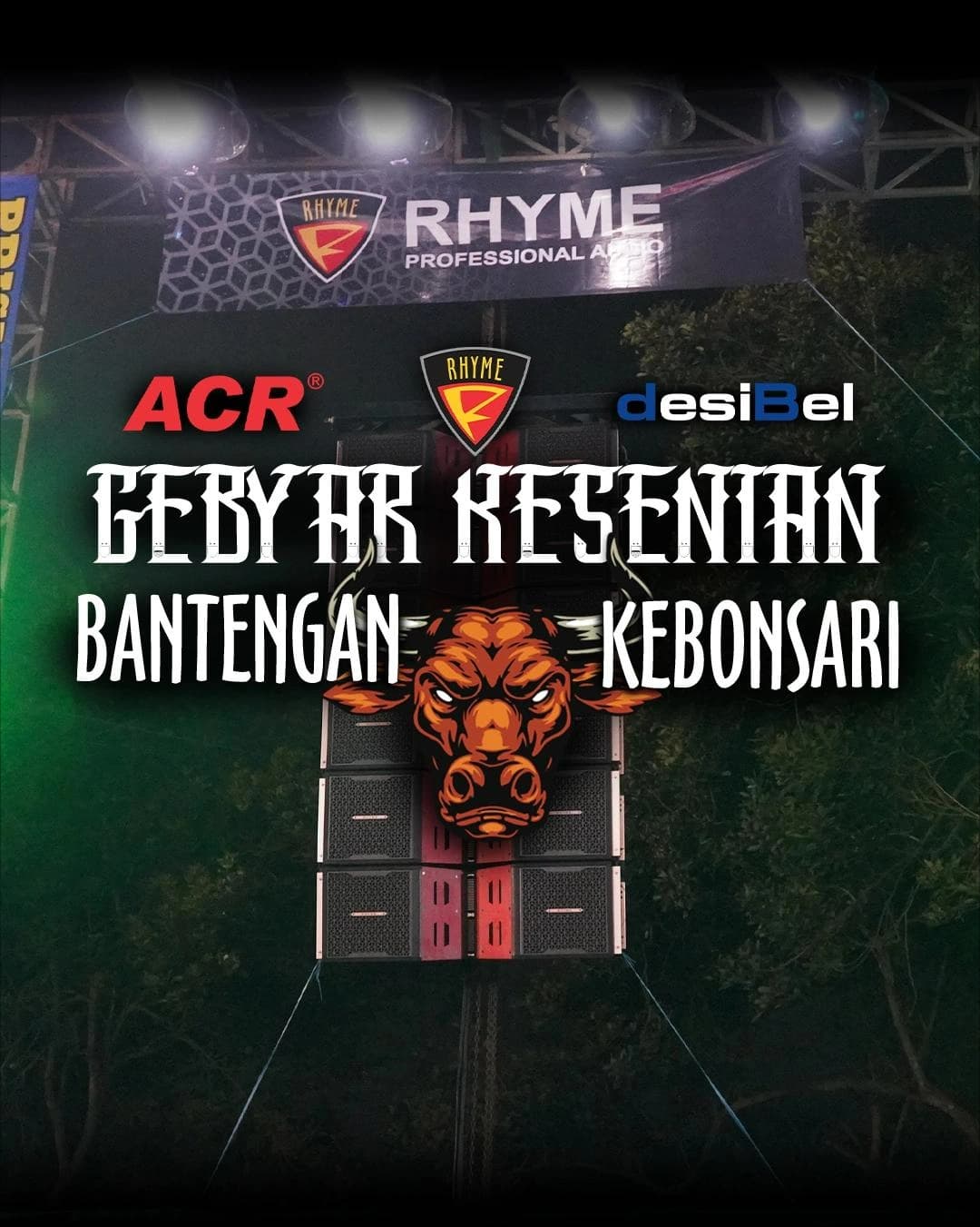 ACR RHYME DESIBEL TAMPIL MEMUKAU DI ACARA GEBYAR KESENIAN BANTENGAN MALANG!