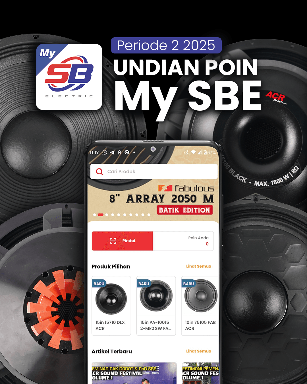 Undian Poin My SBE II 2025 Resmi DIbuka